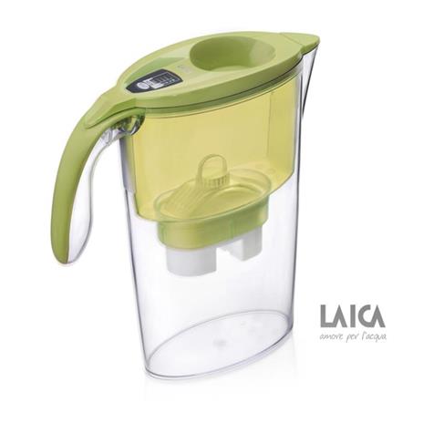 Laica Stream Line Caraffa filtrante 2,3 L Verde, Trasparente - 2