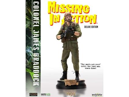 Missing In Action Colonel James Braddock Action Figure 1/6 Deluxe Infinite Statue