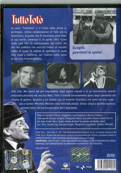 Totò ciak di Daniele D'Anza - DVD - 2