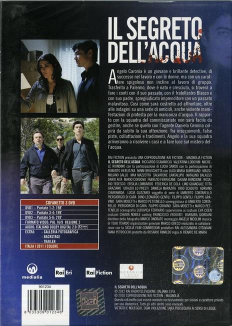 Il segreto dell'acqua (3 DVD) di Renato De Maria - DVD - 2