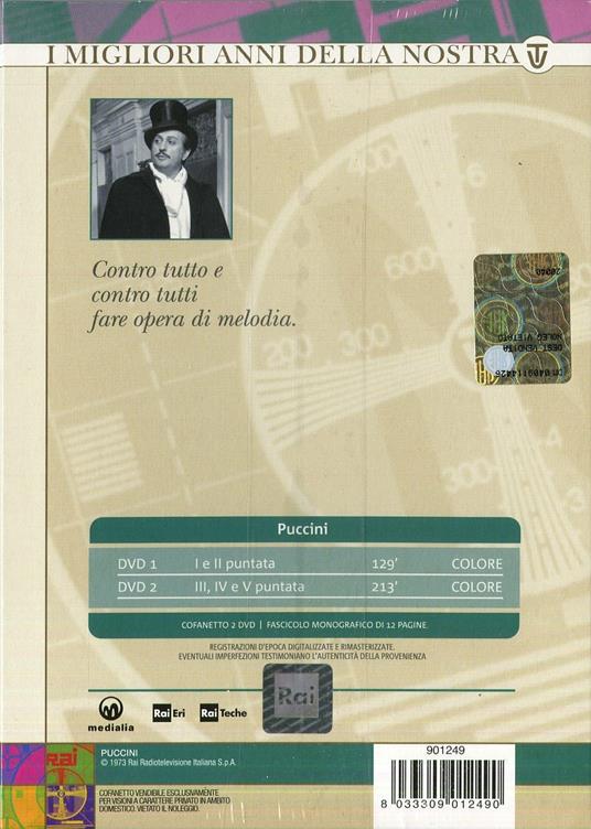 Puccini (2 DVD) di Sandro Bolchi - DVD - 2