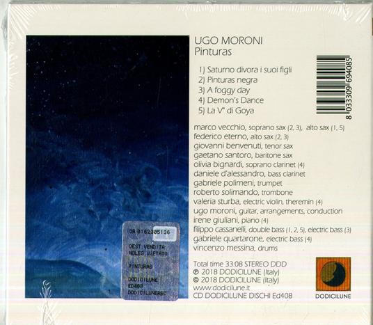 Pinturas - CD Audio di Ugo Moroni - 2