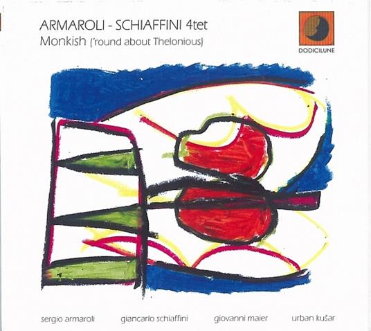Monkish ('Round About Thelonious) - CD Audio di Sergio Armaroli