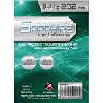 50 Sleeves Sapphire MINT 144x202 Bustine Protettive x Giochi da Tavolo. Gioco da tavolo