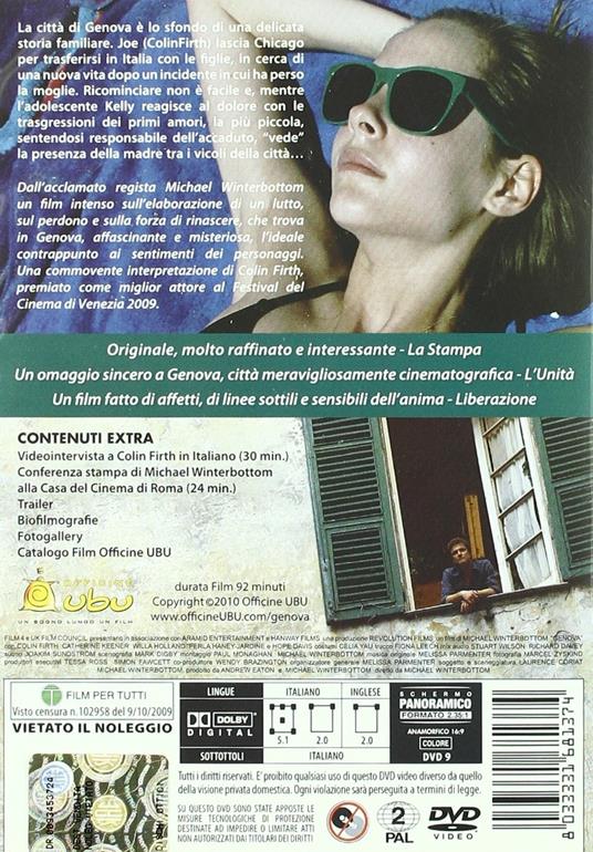Genova (DVD) di Michael Winterbottom - DVD - 2