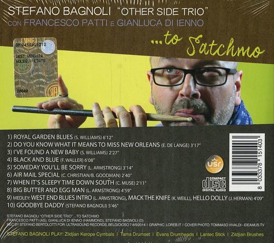 To Satchmo - CD Audio di Stefano Bagnoli - 2