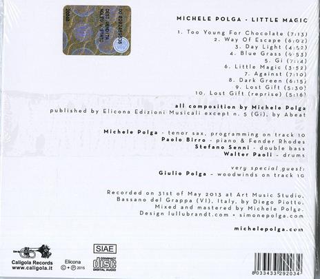 Little Magic - CD Audio di Michele Polga - 2