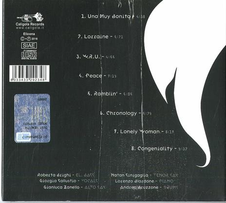 Lonely Woman - CD Audio di Roberta Brighi - 2