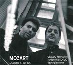 6 Sonate Trascritte per Flauto e Piano - CD Audio di Wolfgang Amadeus Mozart