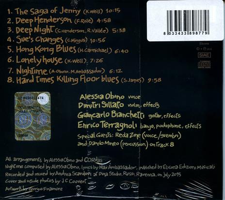 Deep Changes - CD Audio di Alessia Obino - 2