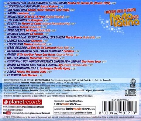 Fiesta latina - CD Audio - 2