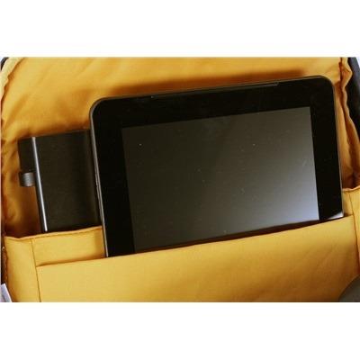 Zaino scuola Invicta Duffy tricolor. Dove grey/ocean depht - 2