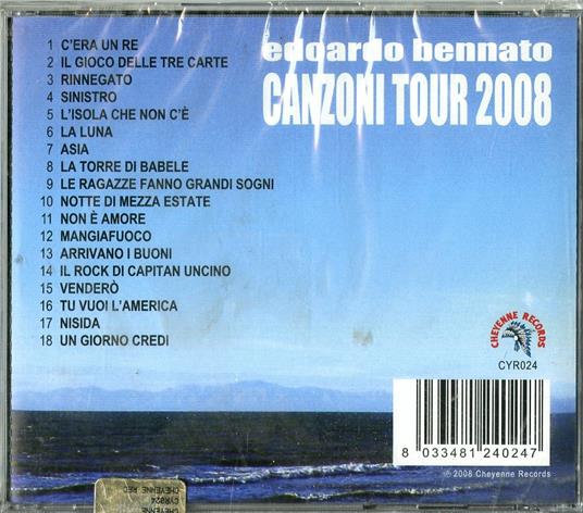 Tour 2008 - CD Audio di Edoardo Bennato - 2