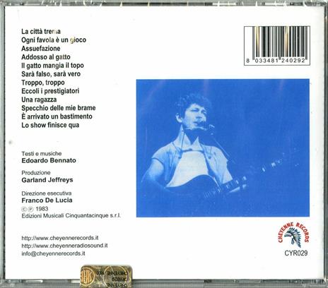 È arrivato un bastimento - CD Audio di Edoardo Bennato - 2