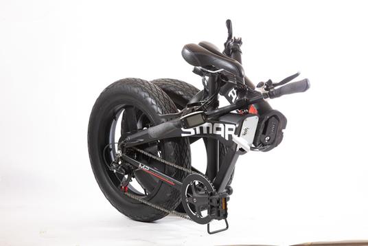 Smartway M2-R6A2-T bicicletta elettrica Titanio Alluminio 50,8 cm (20") Ioni di Litio 31 kg - 2