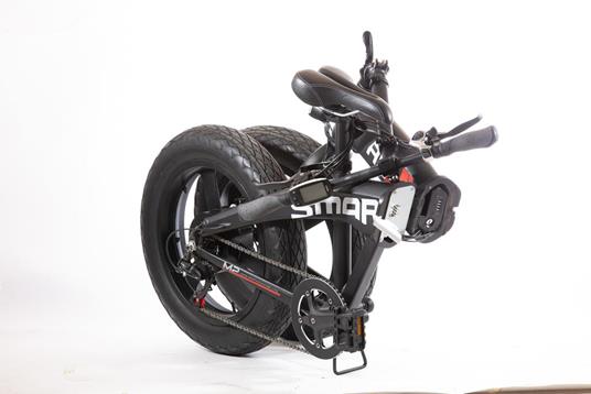 Smartway M2-R6A2-T bicicletta elettrica Titanio Alluminio 50,8 cm (20\