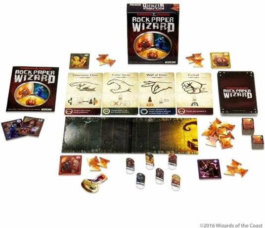 Dungeons & Dragons. Rock Paper Wizard. Gioco da tavolo - 2