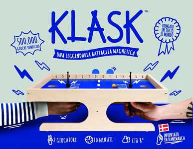 Giocattolo Klask. Gioco da tavolo Ghenos Games