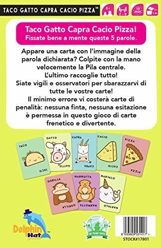 Taco Gatto Capra Cacio Pizza. Gioco da tavolo - 3