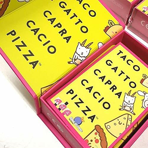 Taco Gatto Capra Cacio Pizza. Gioco da tavolo - 5
