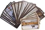 Scythe Promo Cards 1 (18: 8 Carte Incontro N. 28-36, 6 Carte Fabbrica E 4 Carte Obiettivo). Gioco da tavolo
