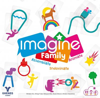 Imagine Family. Gioco da tavolo