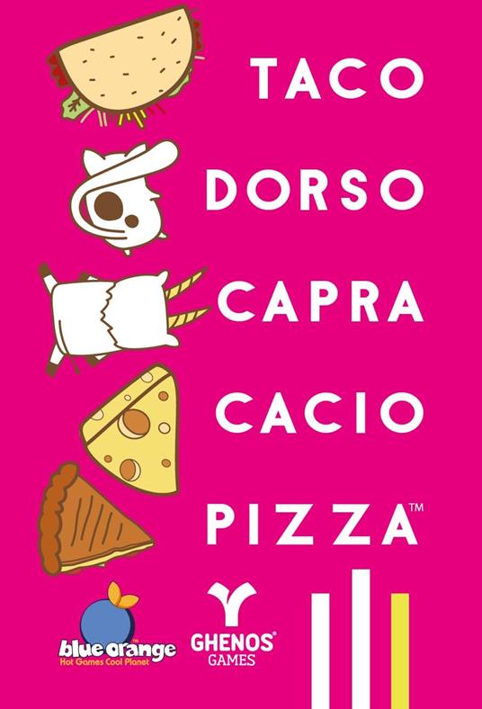 Taco Dorso Capra Cacio Pizza. Gioco da tavolo - 2