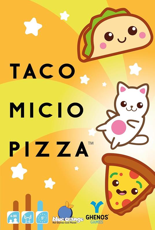 Taco micio pizza. Gioco da tavolo - 2