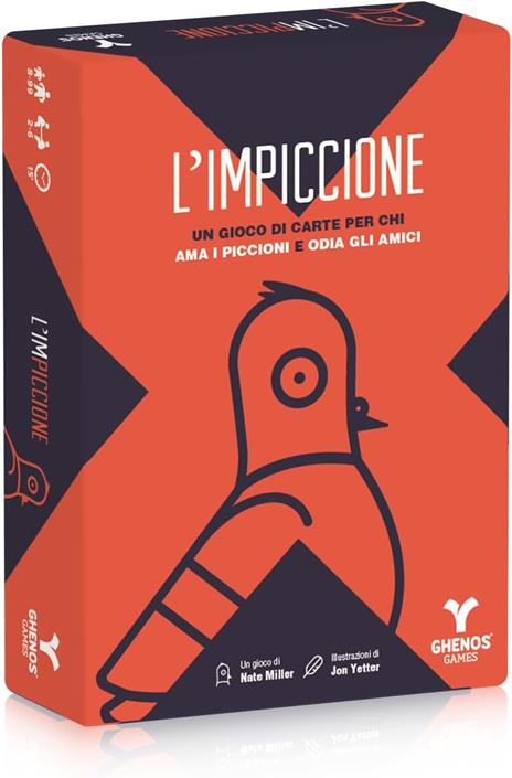 L'Impiccione - Gioco di carte di rapidità e di memoria - 8+ anni + 2-6 giocatori - 15 minuti