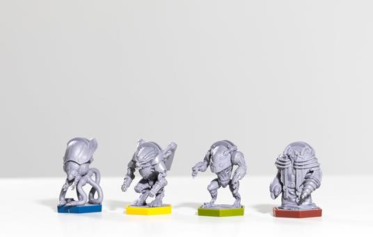 Anachrony - Miniature delle esoarmature - Espansione Miniature 3D per Gioco da Tavolo - 24 Miniature in Plastica Dettagliate - 4