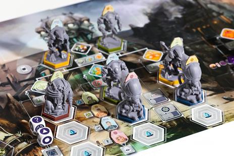 Anachrony - Miniature delle esoarmature - Espansione Miniature 3D per Gioco da Tavolo - 24 Miniature in Plastica Dettagliate - 6