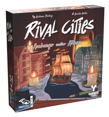RIVAL CITY - Amburgo contro Altona. Gioco da tavolo
