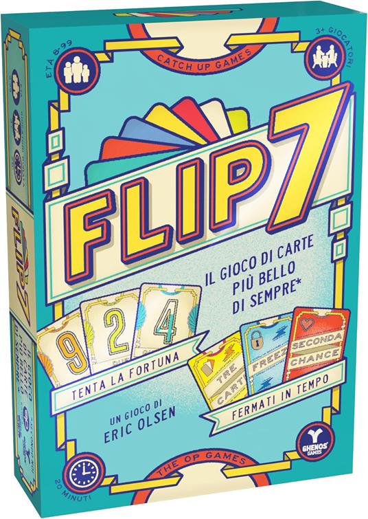 FLIP 7. Gioco da tavolo