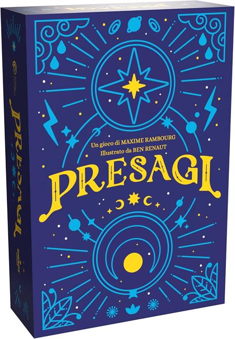 Presagi - Gioco di Carte - Gioco Strategico per Adulti e Bambini dai 10 Anni - 4-6 Giocatori - Durata 30min