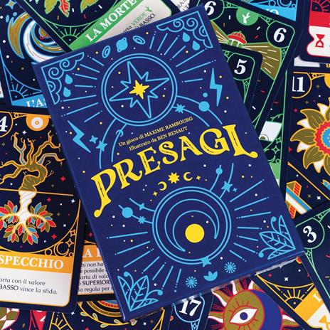 Presagi - Gioco di Carte - Gioco Strategico per Adulti e Bambini dai 10 Anni - 4-6 Giocatori - Durata 30min - 4