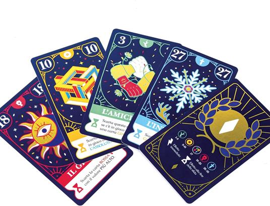 Presagi - Gioco di Carte - Gioco Strategico per Adulti e Bambini dai 10 Anni - 4-6 Giocatori - Durata 30min - 6