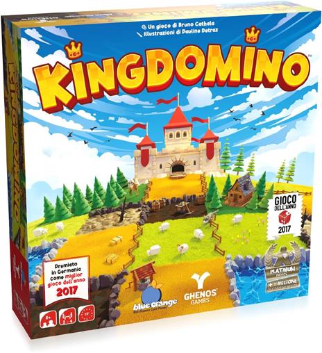 Kingdomino 2 - Gioco Competitivo per Adulti e Bambini dagli 8 Anni - Gioco da Tavolo - Gioco dell'Anno 2017-2-4 Giocatori