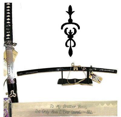 Katana Non Affilata Kill Bill Budd e Supporto