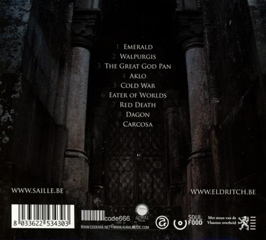 Eldritch (Digipack) - CD Audio di Saille - 2