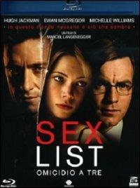 Sex List. Omicidio a tre di Marcel Langenegger - Blu-ray
