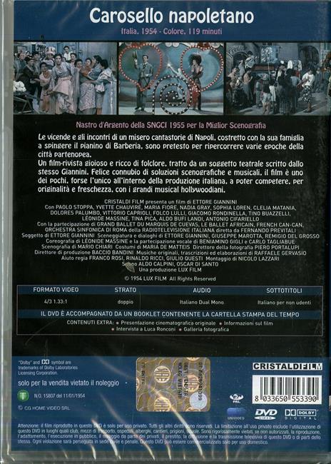Carosello napoletano di Ettore Giannini - DVD - 2
