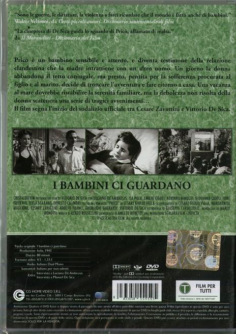 I bambini ci guardano di Vittorio De Sica - DVD - 2