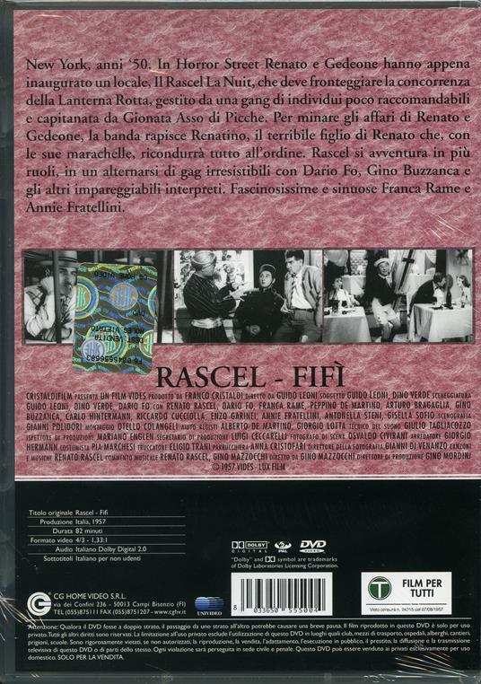 Rascel-Fifì di Guido Leoni - DVD - 2