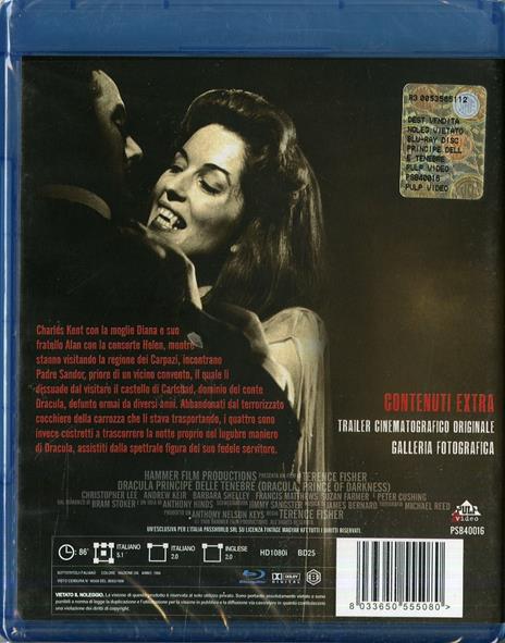 Dracula, principe delle tenebre di Terence Fisher - Blu-ray - 2