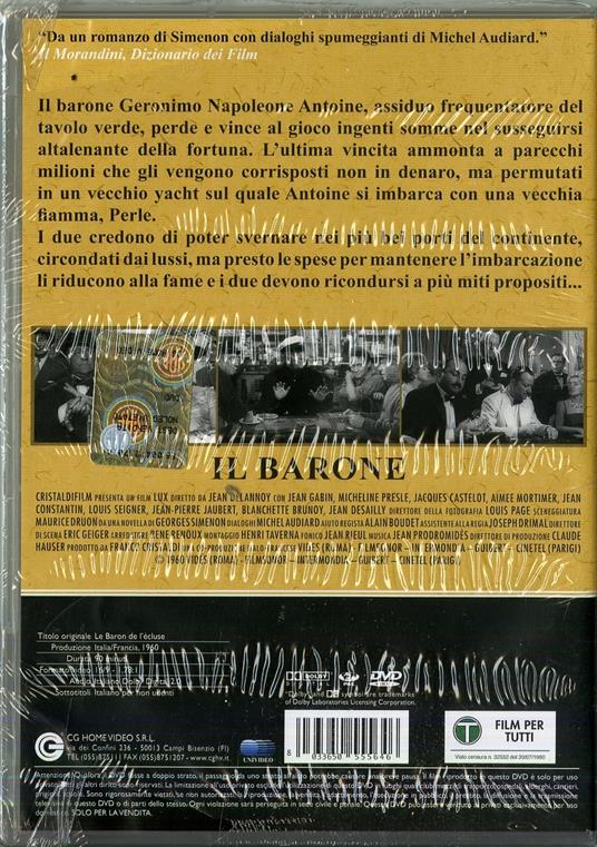 Il barone di Jean Delannoy - DVD - 2