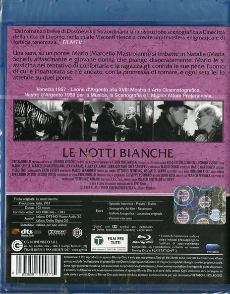 Le notti bianche di Luchino Visconti - Blu-ray - 2