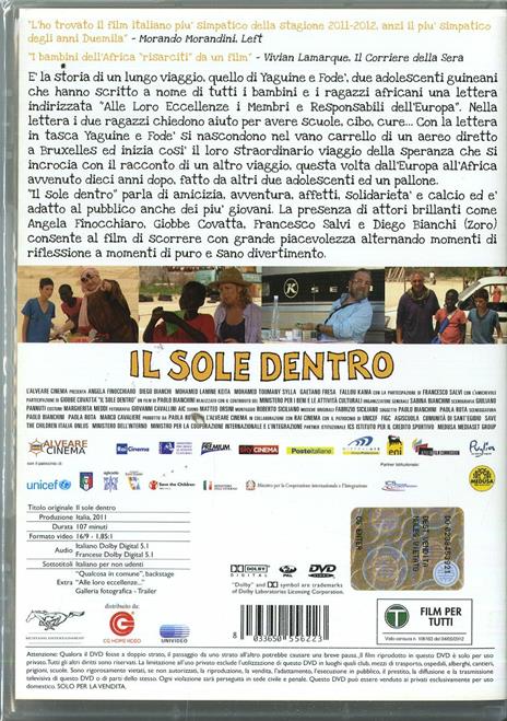 Il sole dentro di Paolo Bianchini - DVD - 2