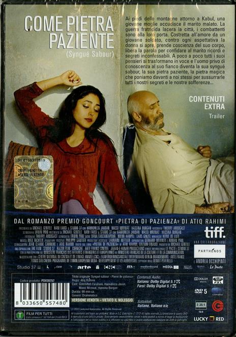 Come pietra paziente. Syngué Sabour di Atiq Rahimi - DVD - 2