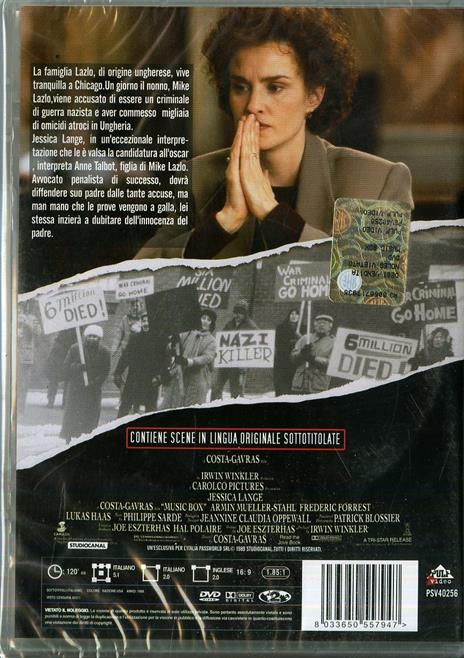 Music Box. Prova d'accusa di Costa-Gavras - DVD - 2