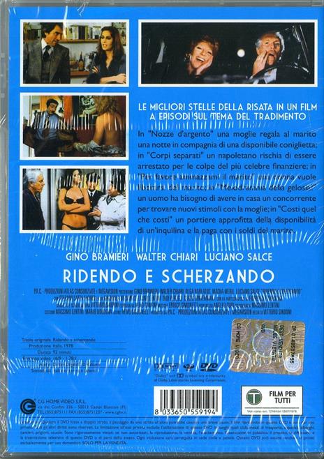 Ridendo e scherzando di Marco Aleandri,Luciano Salce - DVD - 2